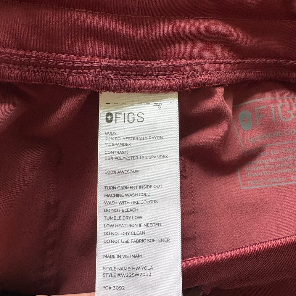 Figs Scrub Pants Technical Collection Size LARGE - Picture 2 of 4